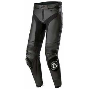 Alpinestars Missile V3 Leather Pants Negru/Negru 48 Pantaloni din piele imagine