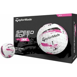 TaylorMade Speed Soft Ink Pink Minge de golf imagine