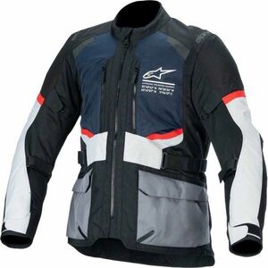 Alpinestars Andes Air Drystar Jacket Deep Blue/Black/Ice Gray S Geacă textilă imagine