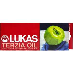 Lukas Terzia Oil Paint Cardboard Box Set de vopsele de ulei 12 x 12 ml imagine