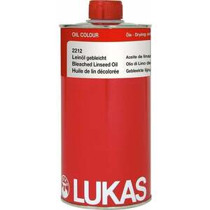 Lukas Oil Medium Metal Bottle Bleached Linseed Oil 1 L imagine