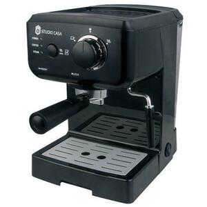 Espressor cu pompa Studio Casa Caffe Crema SC1901, 1140 W, 15 bar, 1.25 l (Negru) imagine