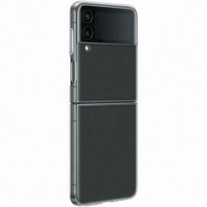 Husa de protectie Samsung Clear Slim Cover pentru Samsung Galaxy Z Flip 4, Transparent imagine