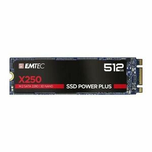 SSD Emtec Power Plus X250 512GB, SATA-III, M.2 2280 imagine