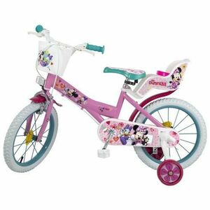 Bicicleta pentru copii Huffy Minnie, roti 14inch, Roz imagine