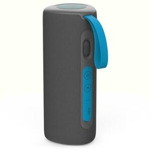 Boxa portabila Boompods Rhythm, Bluetooth, 24W, AUX, Waterproof IPX5, Lumini LED (Gri/Albastru) imagine