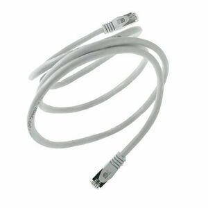 Cablu retea-patchcord CAT6 FTP, Lanberg 43615, 2 X RJ45, lungime 1.5m, AWG26, 10Gb/s-250MHz, de legatura retea, ethernet, Gri imagine