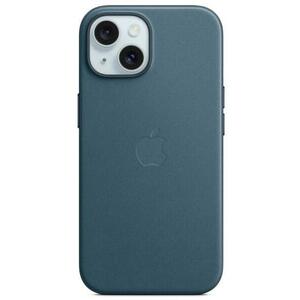 Husa Protectie Spate Apple FineWoven Case MagSafe pentru Apple iPhone 15 (Albastru) imagine