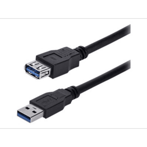 Cablu de date, StarTech, USB, 1m, Negru imagine
