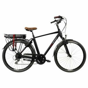 Bicicleta Electrica Devron 28221, roti 28inch, XL, acumulator 11.6 Ah, Viteza maxima25 km/h, Putere motor 250 W, Negru imagine