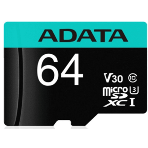 Card de Memorie MicroSD ADATA 64GB, Adaptor SD, Class 10 imagine