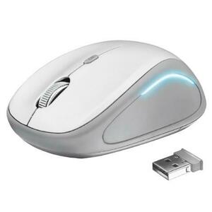 Mouse Wireless Trust Yvi FX, 1600 DPI (Alb) imagine