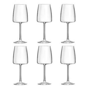 Set 6 pahare cu picior pentru vin alb RCR Crystal Essential 43, 43 cl imagine
