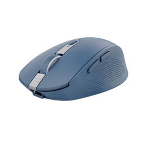 Mouse Optic Trust Ozaa, USB Wireless/Bluetooth, 3200 DPI (Albastru) imagine