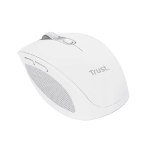Mouse Optic Trust Ozaa, USB Wireless/Bluetooth, 3200 DPI (Alb) imagine