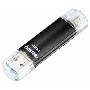 Stick USB Hama Laeta Twin FlashPen, 64GB (Negru) imagine