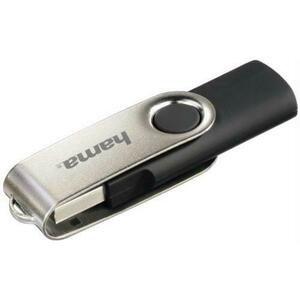 Stick USB Hama Rotate 108029, 32 GB (Negru/Argintiu) imagine