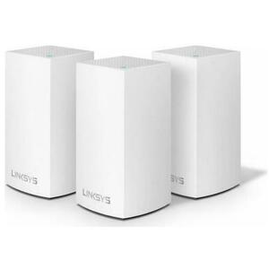 Sistem Wireless Linksys WHW0103, Gigabit, Dual Band, 1300 Mbps, 3 pack (Alb) imagine