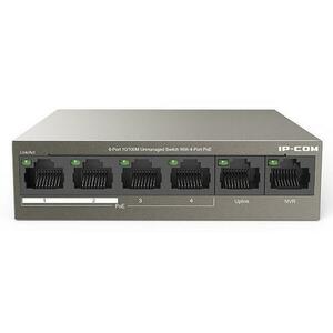 Switch IP-COM F1106P-4-63W, 6 porturi, PoE imagine