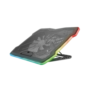 Stand racire Laptop Trust GXT 1126 Aura Multicolour-illuminated (Negru) imagine