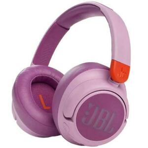 Casti Stereo JBL JR460NC, pentru copii, Bluetooth, Active Noise Cancelling, Microfon (Roz) imagine