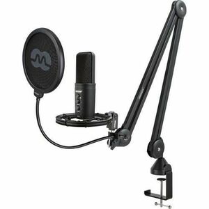 Microfon de studio Mozos PM1000-PRO, USB, Cardioid (Negru) imagine