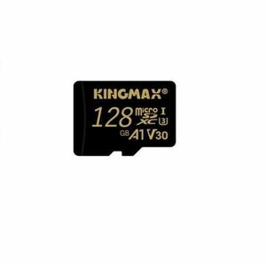 Card MicroSD KINGMAX, 128 GB, MicroSDXC, clasa 10, standard UHS-I U3 imagine