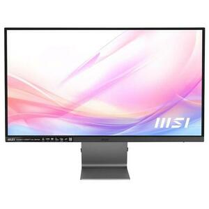 Monitor IPS LED MSI 27inch Modern MD271UL, UHD (3840 x 2160), HDMI, DisplayPort (Negru/Argintiu) imagine