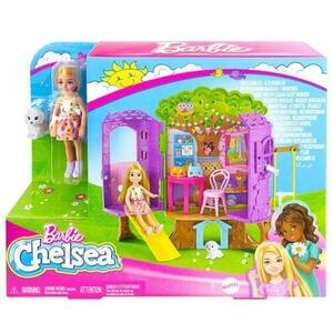 Set de joaca Barbie - Chelsea casa din copac, 34 x 27 x 8 cm imagine