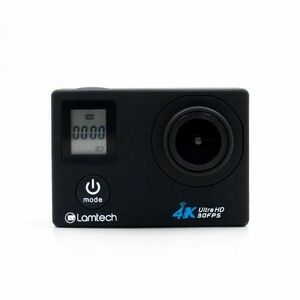 Camera video de actiune Lamtech LAM021615 Duo, 4K, Ecran dual TFT LCD 2inch + Status LCD 0.66inch, Wi-Fi (Negru) imagine