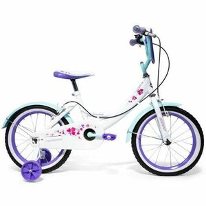 Bicicleta pentru copii Huffy Crème Soda, roti 16inch, Sistem franare V-brake (Alb) imagine