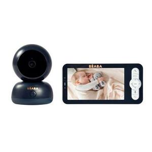 Video Monitor Digital + Wi-Fi Beaba ZEN Premium Night Blue, vedere panoramica la 360, FHD, monitorizarea temperaturii ambientale si a umiditatii imagine
