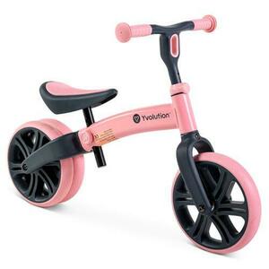 Bicicleta echilibru Yvolution Y Velo Junior Pink, Scaun si ghidon reglabile in inaltime (Roz) imagine