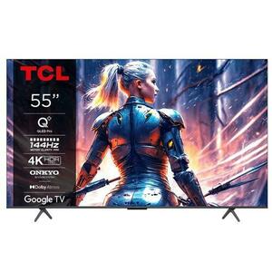 Televizor QLED TCL 139 cm (55inch) 55T8B, Ultra HD 4K, Smart TV, WiFi, CI+ imagine