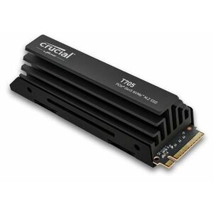 SSD Crucial T705, 4TB, PCI Express 5.0 NVMe, M.2 2280, Heatsink imagine