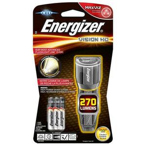 Lanterna LED Energizer Vision HD, 270 lm + 3 Baterii AAA (Gri) imagine