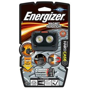 Lanterna LED de cap Energizer Magnet Headlight, 250 lm, 60 m + 3 Baterii AAA (Negru) imagine