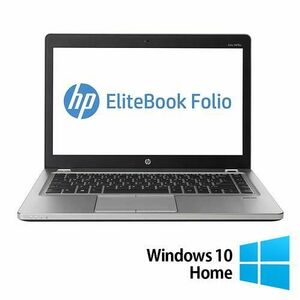 Laptop Refurbished HP EliteBook Folio 9470M, Intel Core i5-3427U 1.80GHz, 8GB DDR3, 256GB SSD, Webcam, 14 Inch + Windows 10 Home imagine