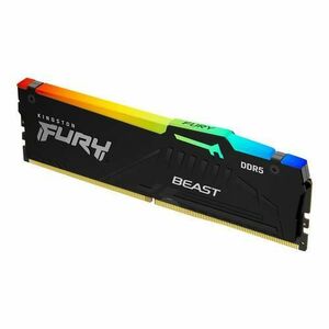 Memorie RAM, Kingston, FURY Beast RGB, DDR5, 16 GB, 6000 MHz, PC5-48000, CL30 imagine