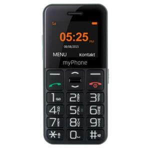 Telefon Mobil myPhone Halo Easy, TFT 1.77inch, 0.3MP, 2G (Negru) imagine