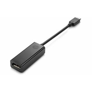 Adaptor HP 4SH08AA, USB Type-C la DisplayPort (Negru) imagine