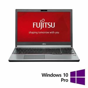 Laptop Refurbished FUJITSU SIEMENS Lifebook E756, Intel Core i5-6200U 2.30GHz, 16GB DDR4, 256GB SSD, 15.6 Inch Full HD, Webcam, Tastatura Numerica + Windows 10 Pro imagine