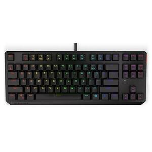 Tastatura Gaming Mecanica Endorfy Thock TKL Brown, iluminare RGB, Cu fir, Switch Kailh Brown, Layout US (Negru) imagine