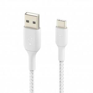 Cablu de date Belkin BOOST CHARGE, USB-A - USB-C, 0.15M (Alb) imagine