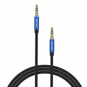 Cablu audio Vention BAWLF, Jack 3, 5 mm, 1 m (Negru/Albastru) imagine