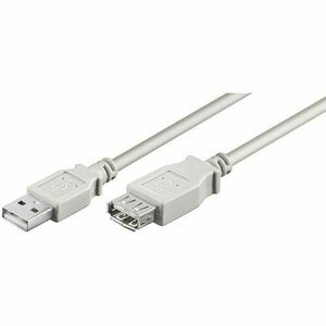 Cablu de conectare, LogiLink, USB 2.0A/USB 2.0B, 3m, Alb imagine