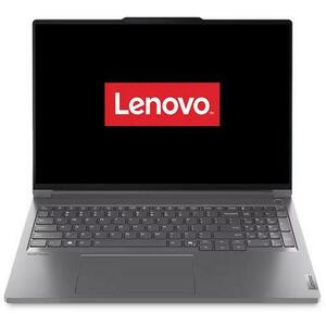Laptop Lenovo ThinkBook 16p G5 IRX (Procesor Intel® Core™ i9-14900HX (36M Cache, up to 5.80 GHz), 16inch 3.2K IPS 165Hz, 32GB DDR5, 1TB SSD, NVIDIA GeForce RTX 4060 @8GB, DLSS 3.0, Gri) imagine