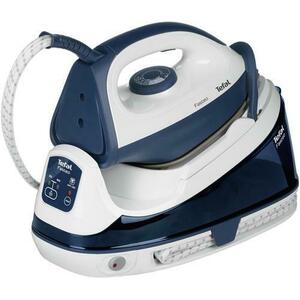 Statie de calcat TEFAL Fasteo SV6040E0, 1.2l, 130g/min, 2200W, talpa ceramica (Albastru) imagine