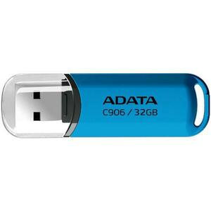 Stick USB ADATA C906, 32GB, USB 2.0, Albastru imagine