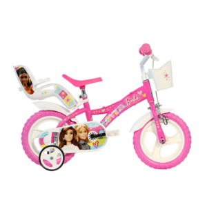 Bicicleta copii DINO BIKES Barbie, roti 12inch, roti ajutatoare (Roz) imagine